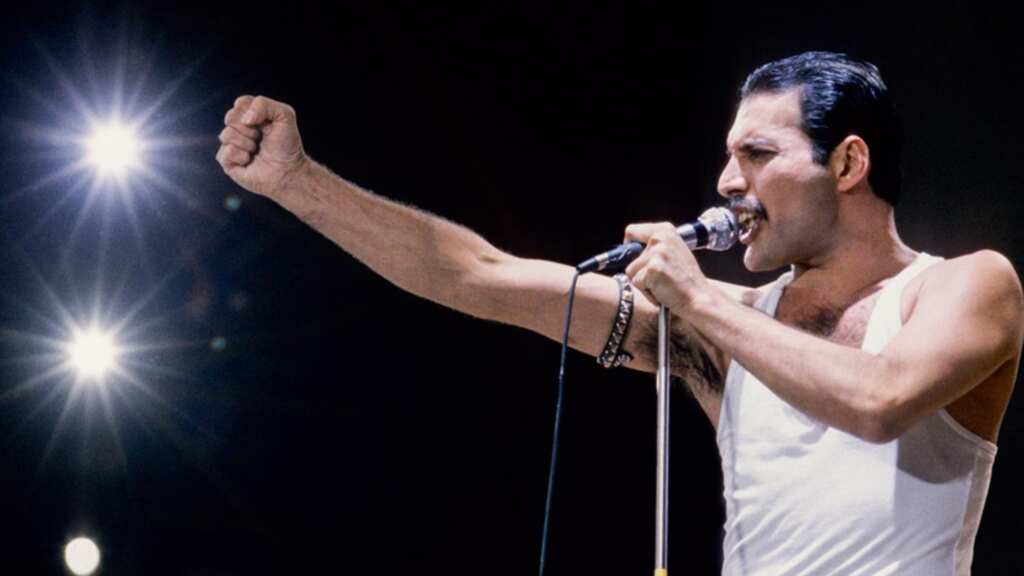 Freddie Mercury Altezza